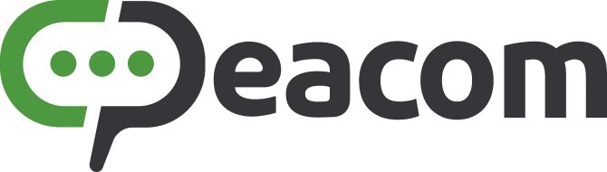 Peacom ロゴ