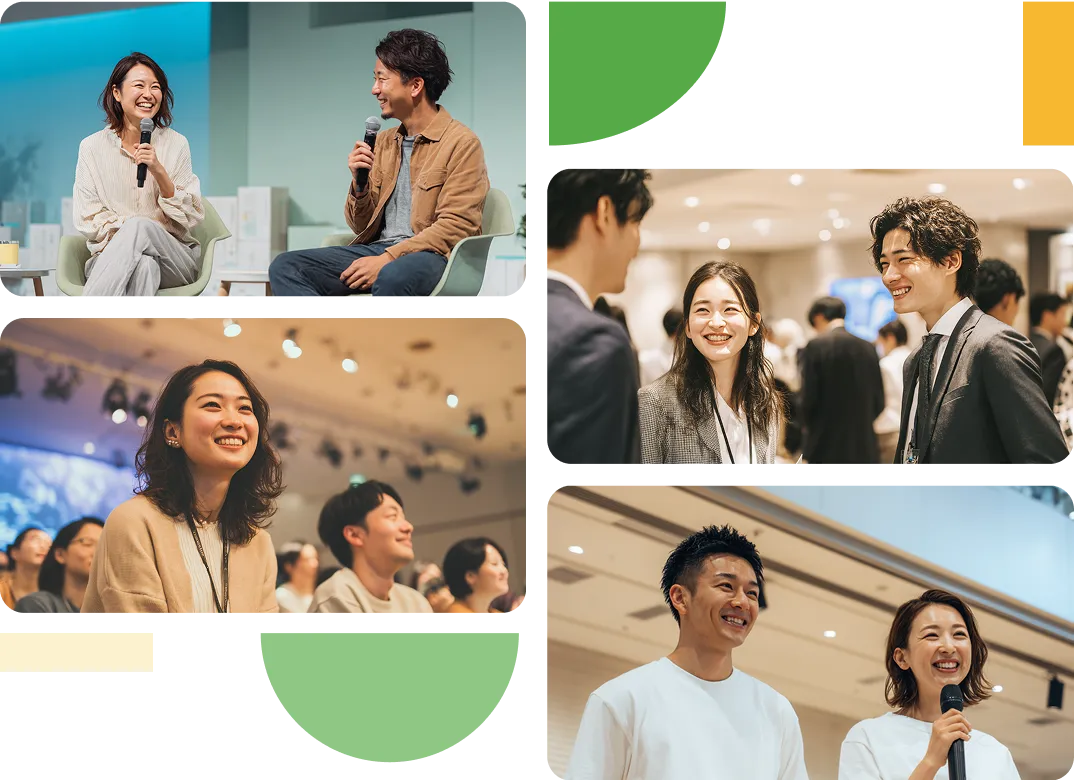 Peatixの集客サービスを利用しているイベント主催者のイメージ