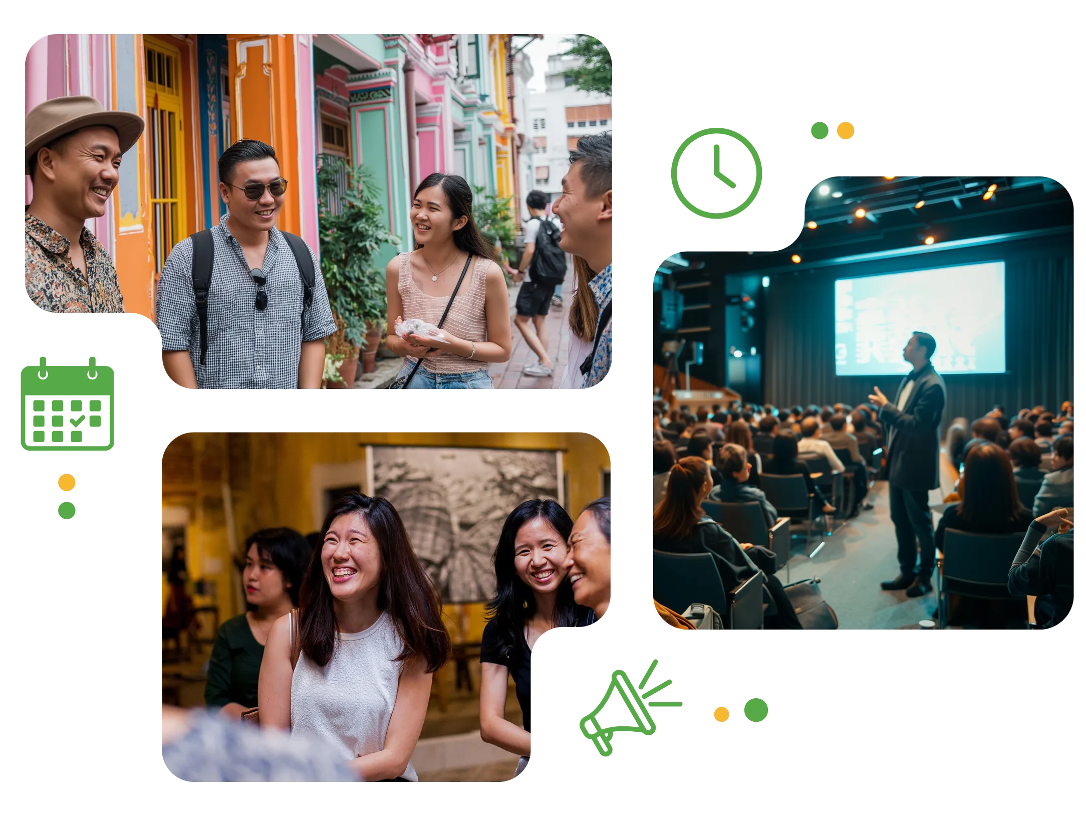 Peatixの集客サービスを利用しているイベント主催者のイメージ