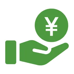 初期費用・月額固定費ゼロ